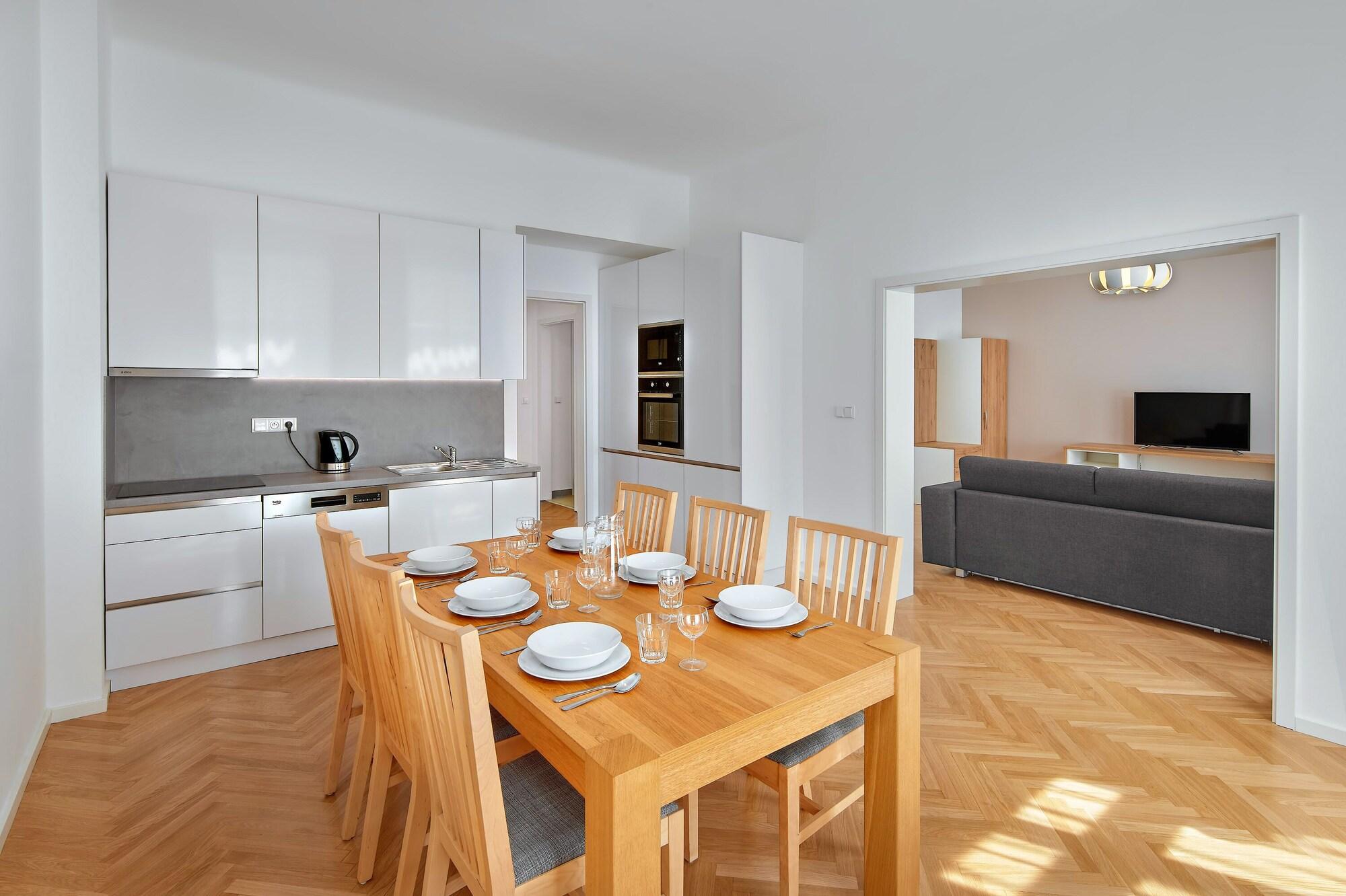 Downtown Suites Kodanska Prága Kültér fotó
